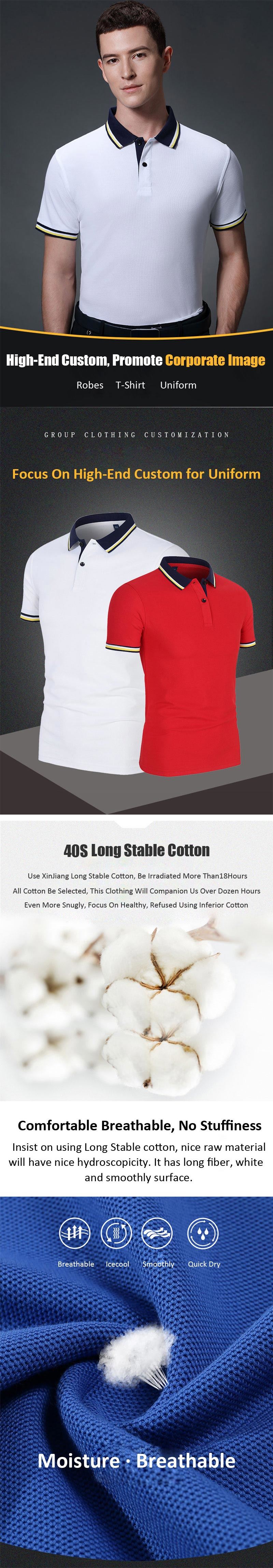 X1 Collar T-shirt Sports Golf Tennis Smart Casual - Only Claler