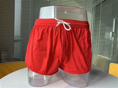 Segondè kalite gason nan lari solid rapid sèch respirante pandan ete espò atletik espò bout pantalon