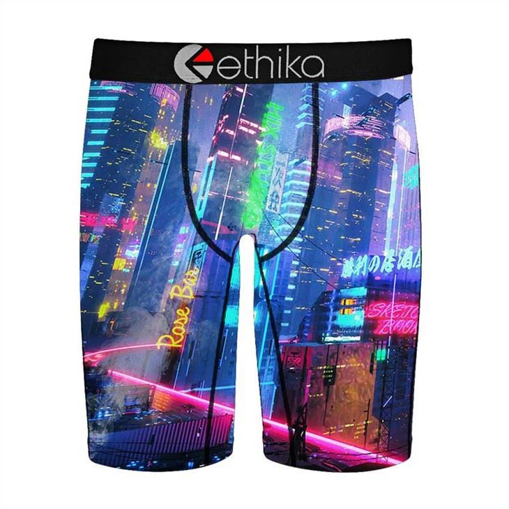 Digital pattern print cotton male pants earth color night fashion design seamless custom color pattern printing oem odm service